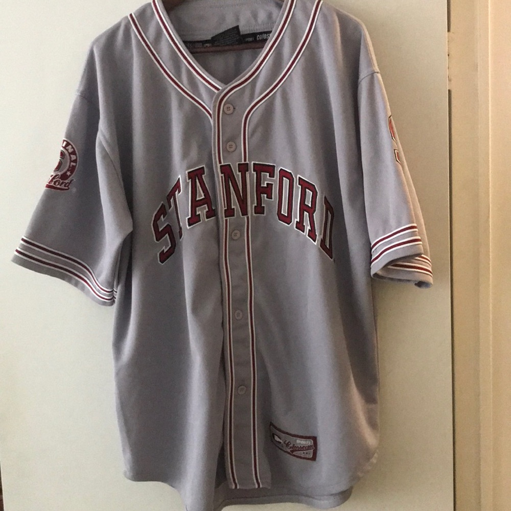 Stanford Baseball Jersey, Size Large
